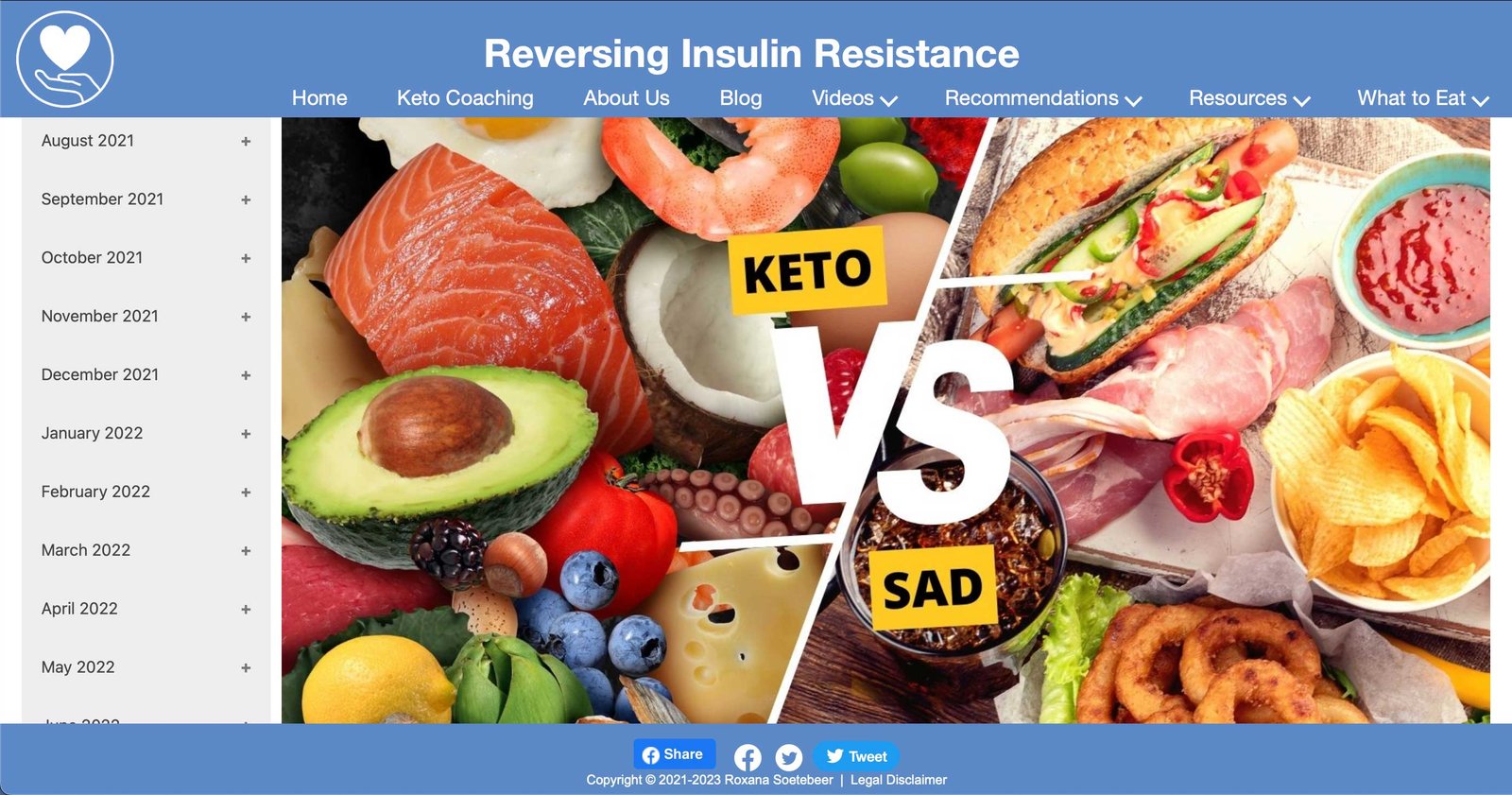 Reversing Insulin Resistance Blog - Standard American Diet vs Ketogenic ...