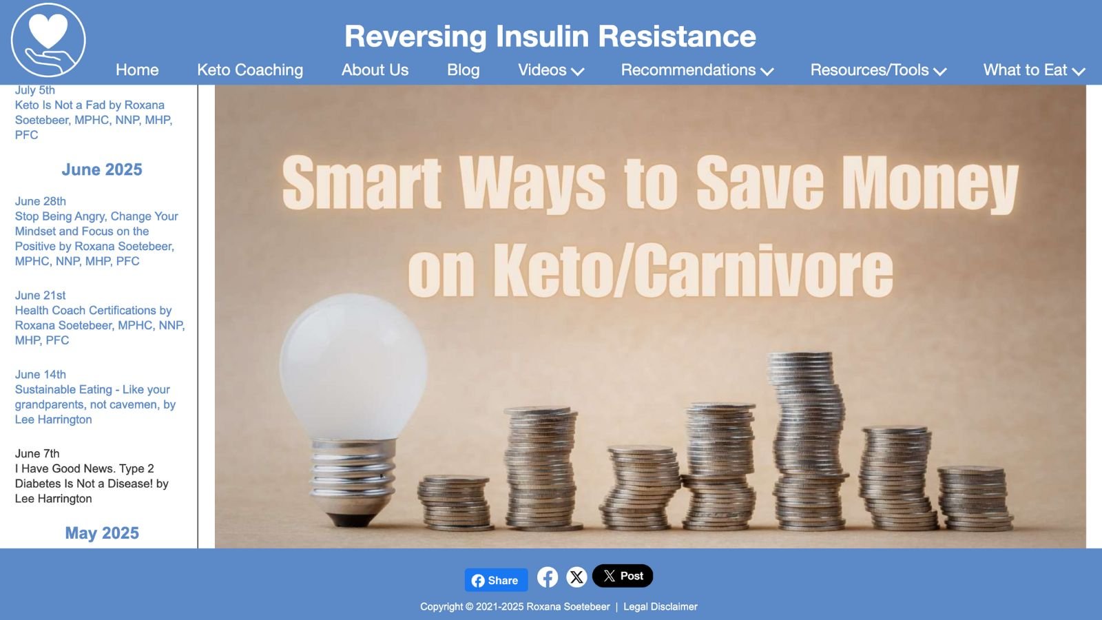 Smart Ways to Save Money on Keto/Carnivore by Roxana Soetebeer, MPHC ...