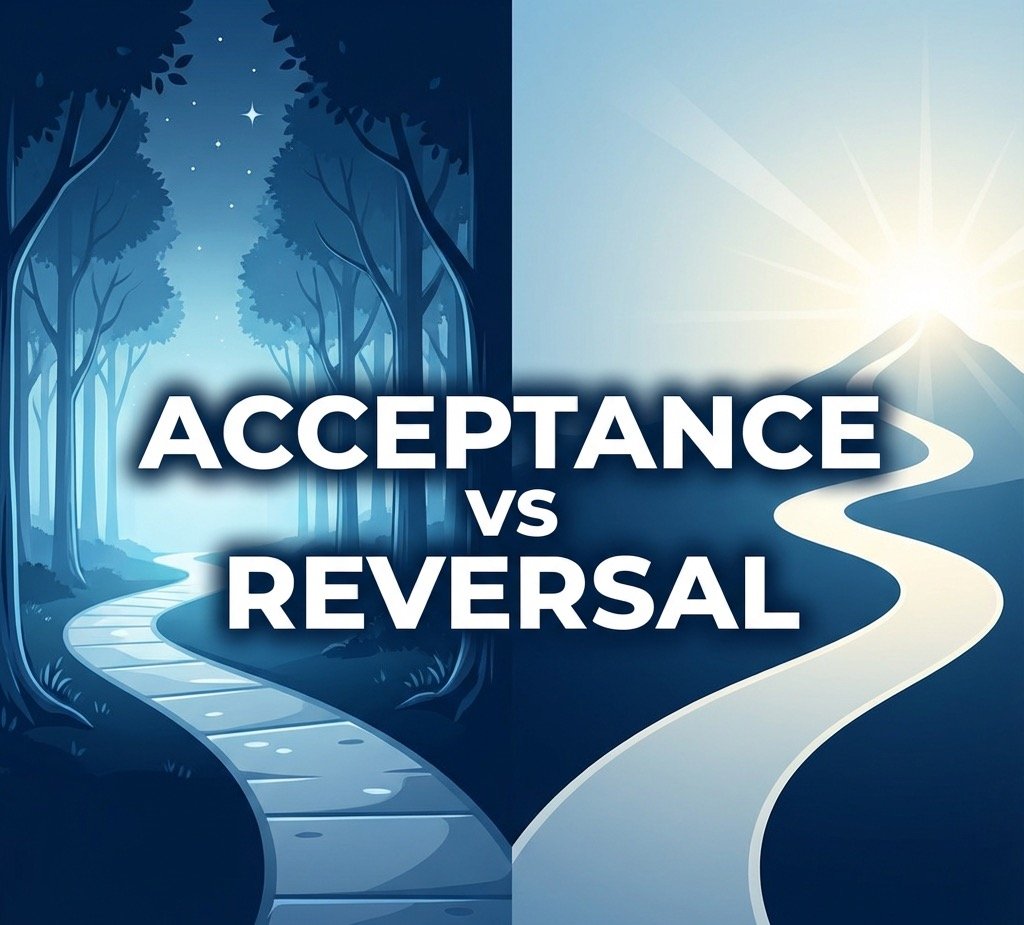 Acceptance vs Reversal Graphic